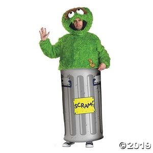 Oscar the grouch adult costume